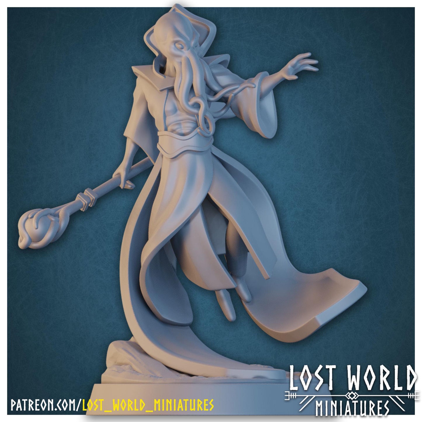 Cthuluborn Deep Kin (7 Variants Available) - Lost World Miniatures