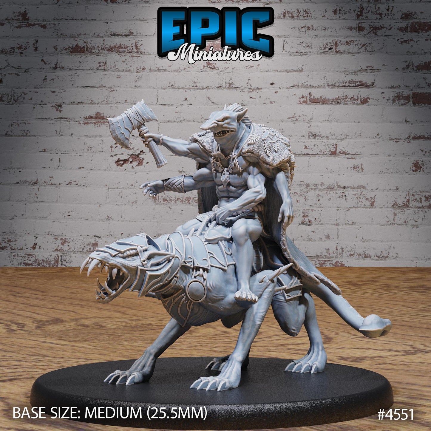 Savannah Troll (3 Variants Available) - Epic Miniatures