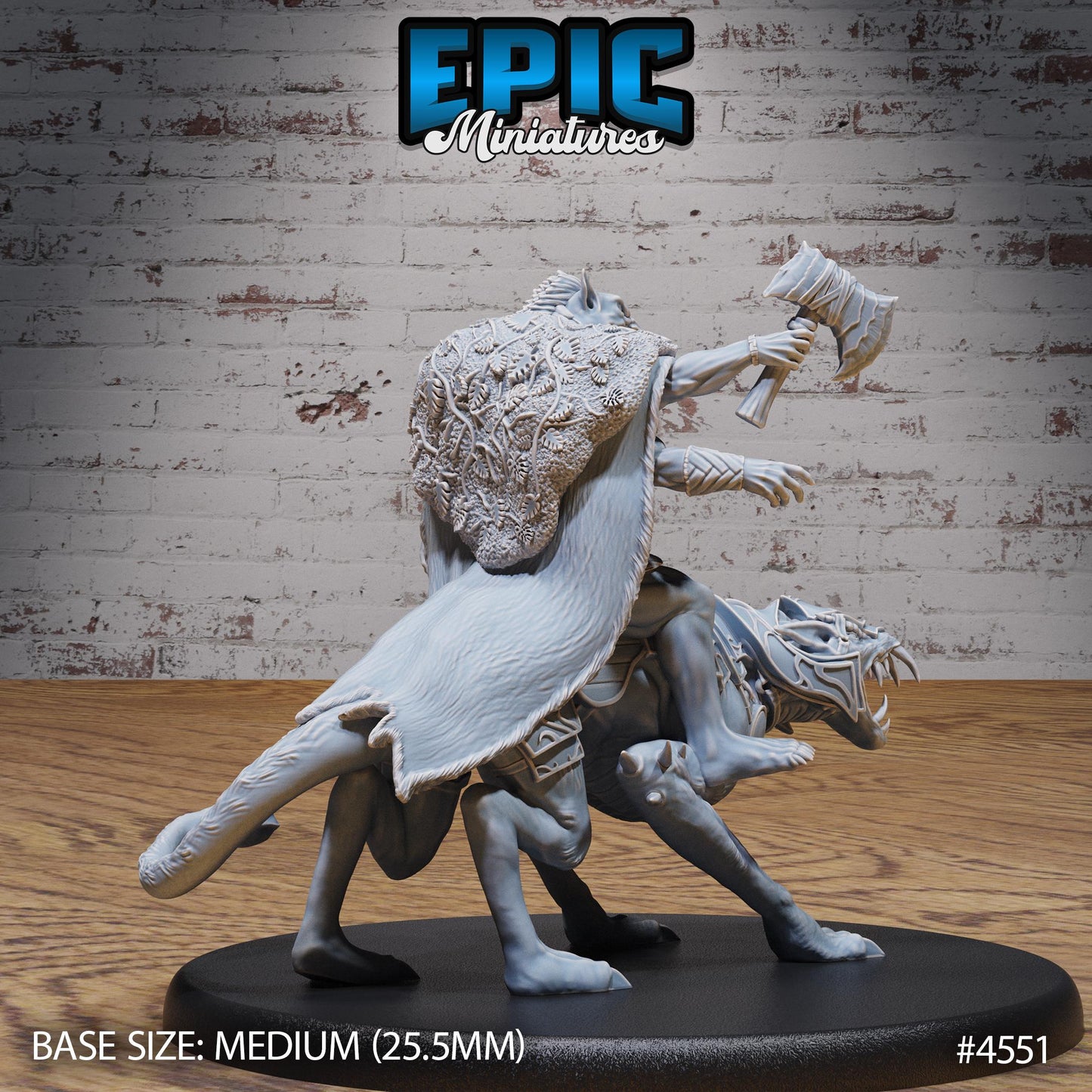 Savannah Troll (3 Variants Available) - Epic Miniatures