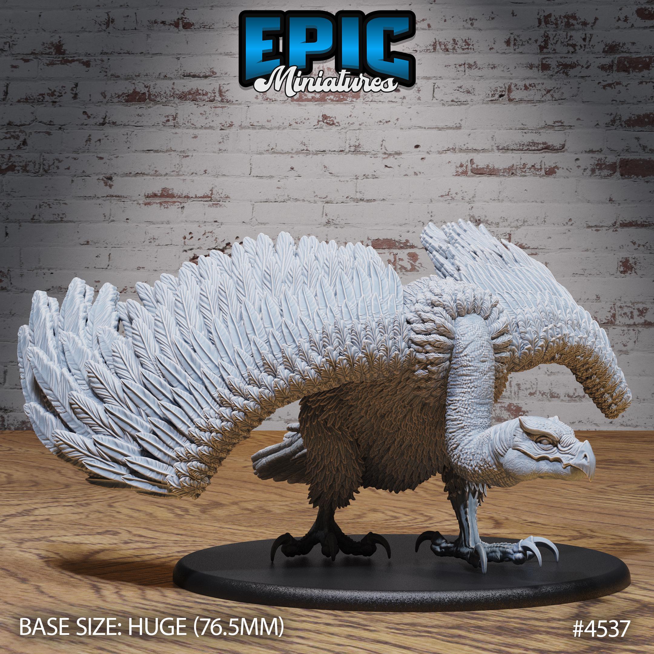 Giant Vultures (3 Variants Available - Epic Miniatures – Couatl's