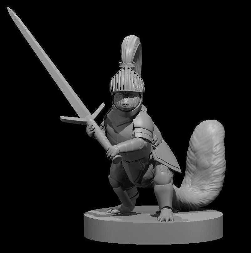 Squirrel Heroes (2 Variants Available) - MZ4250