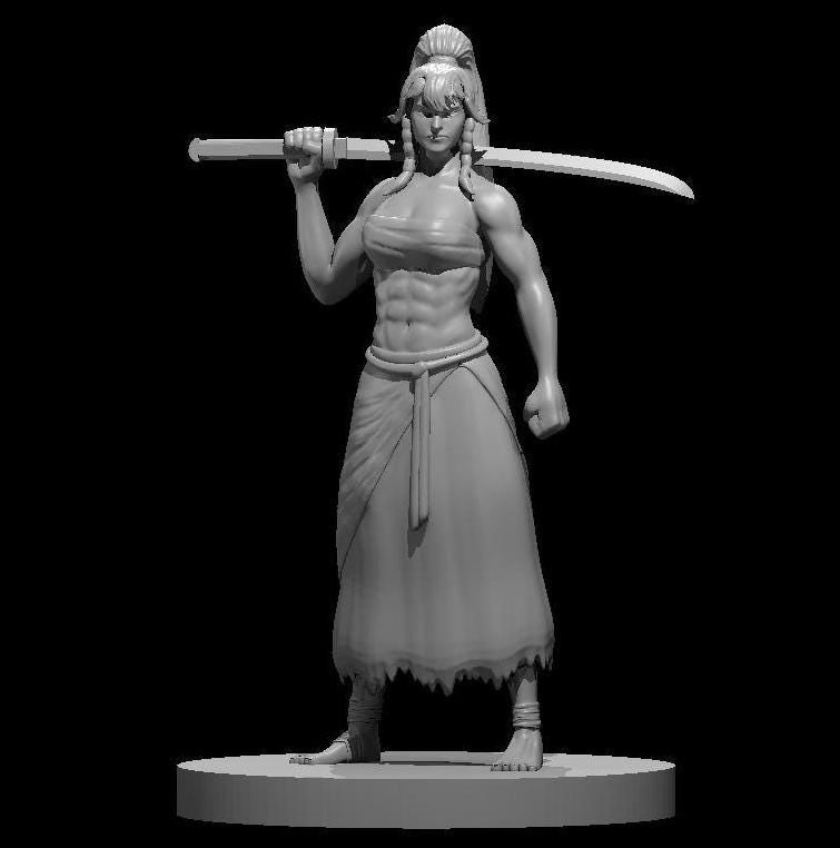 Human Kensei Monk (4 Variants Available) - MZ4250