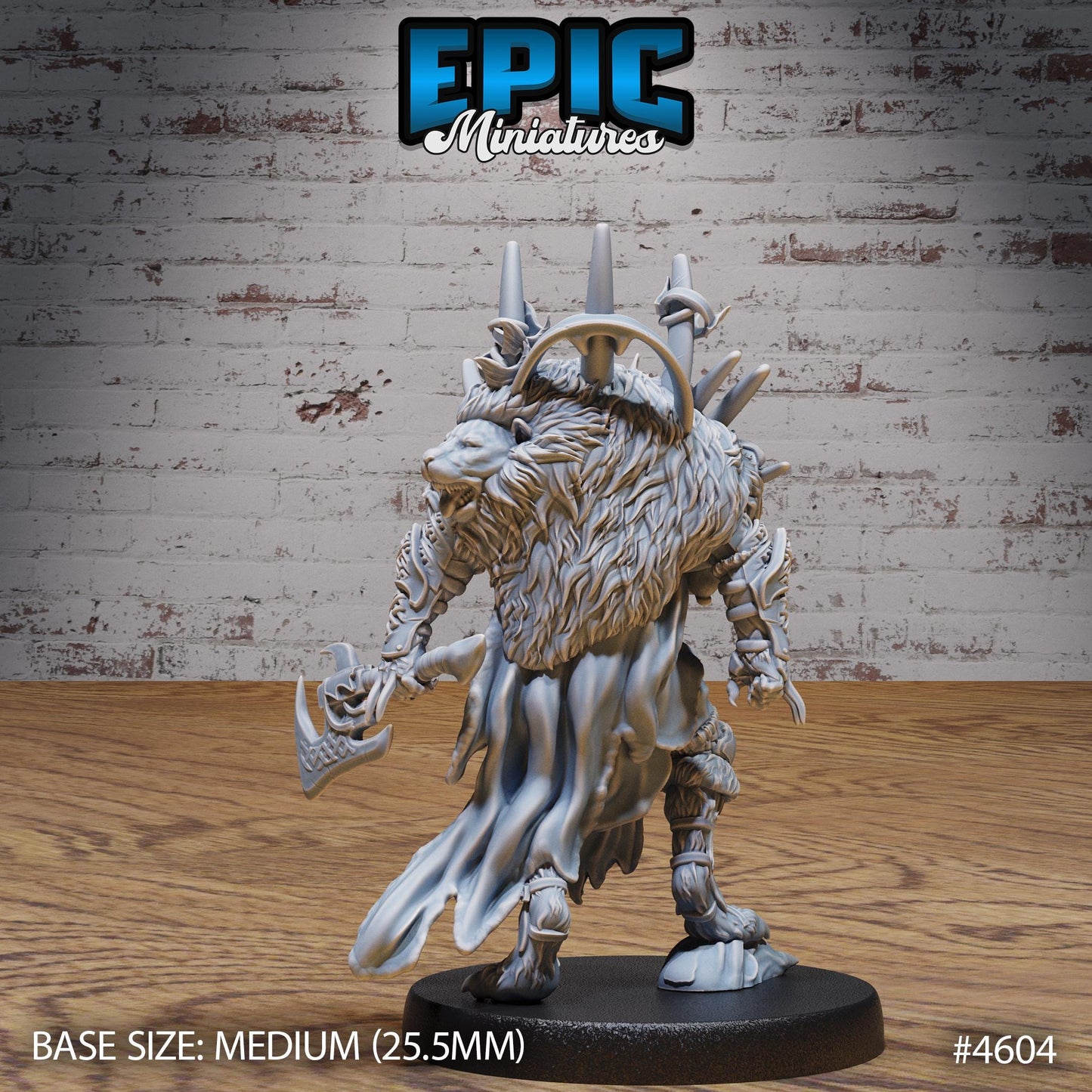 Werewolf Beast King (2 Variants Available) - Epic Miniatures