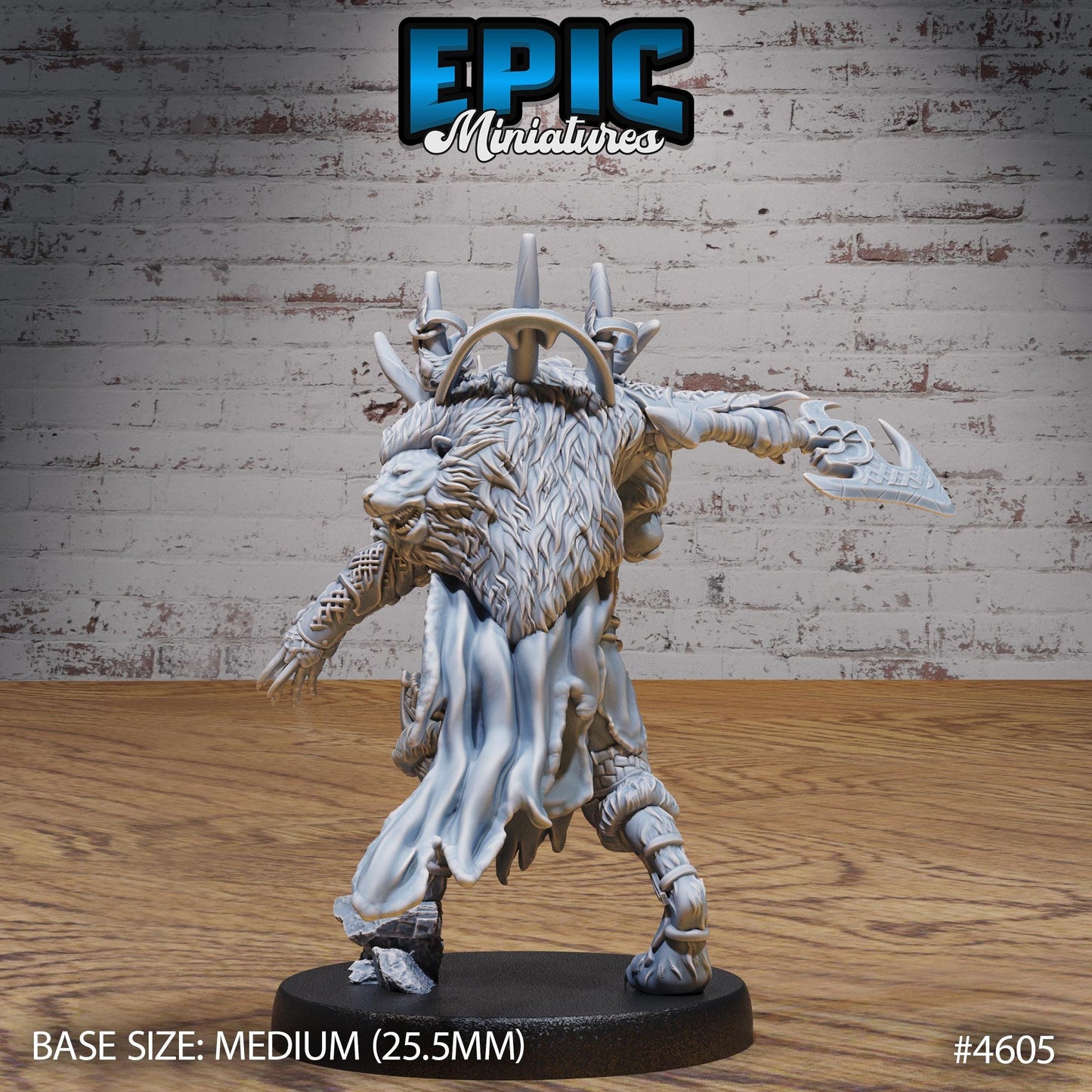 Werewolf Beast King (2 Variants Available) - Epic Miniatures