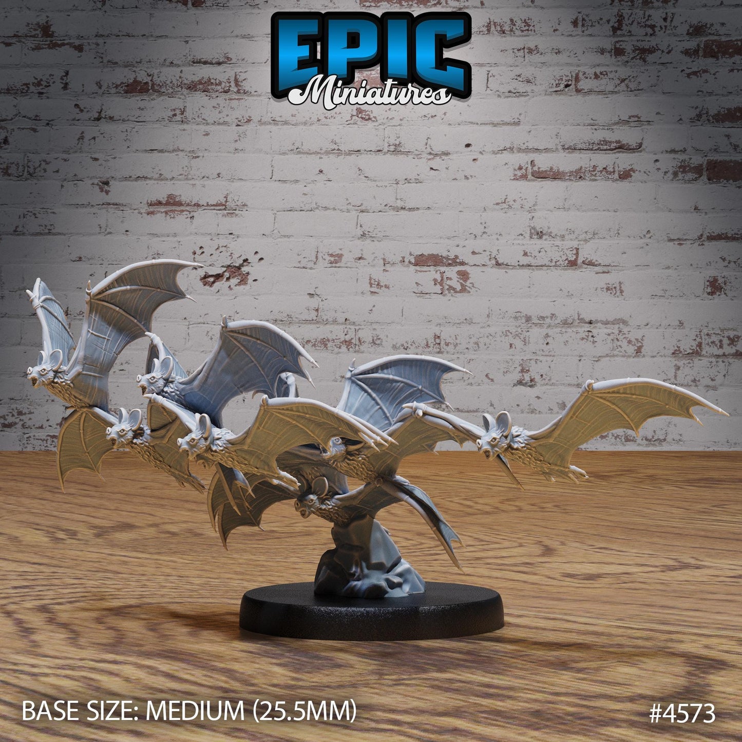 Bat Swarm (2 Variants Available) - Epic Miniatures