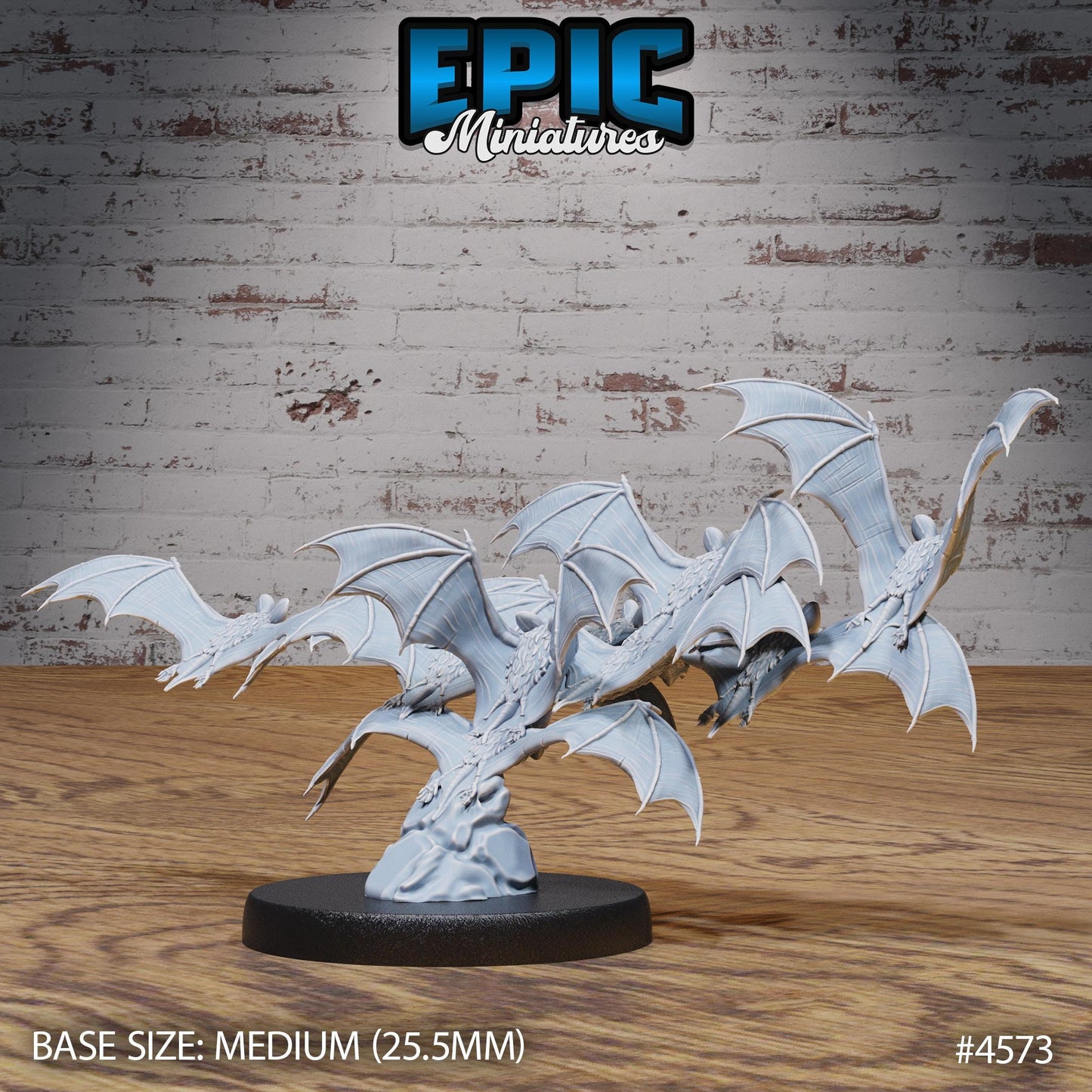Bat Swarm (2 Variants Available) - Epic Miniatures