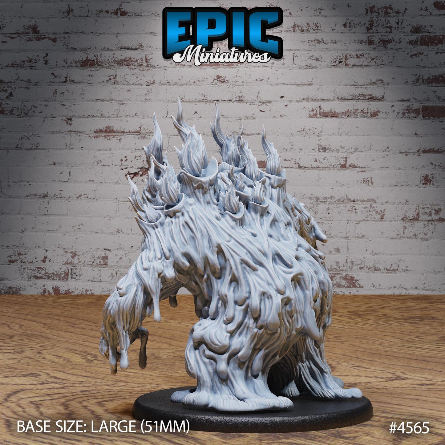 Candle Wax Golem (4 Variants Available) - Epic Miniatures
