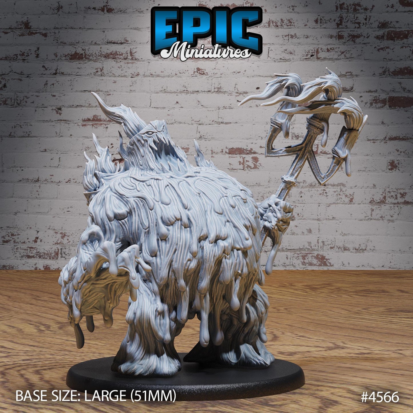 Candle Wax Golem (4 Variants Available) - Epic Miniatures