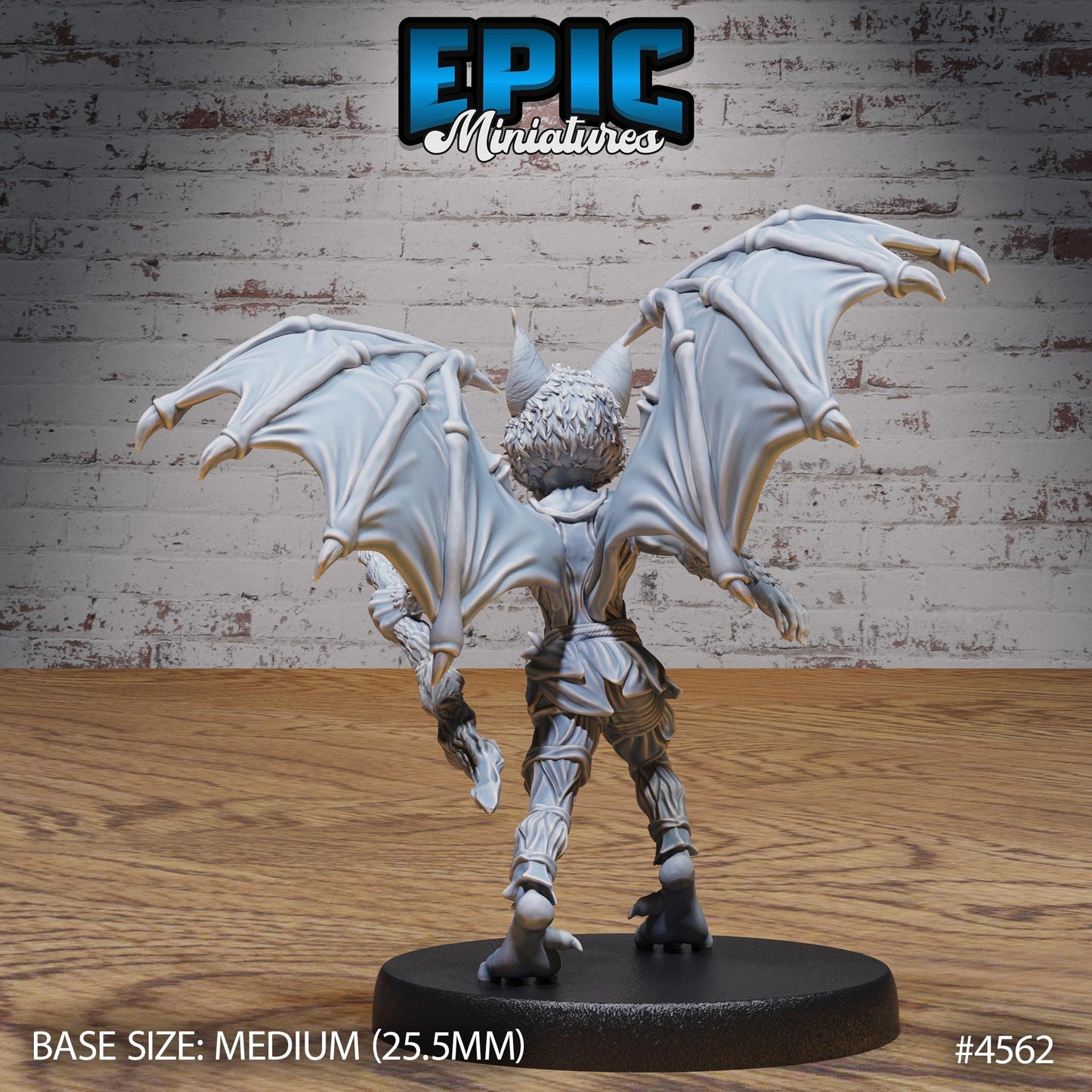 Bat Folk Warriors (3 Variants Available) - Epic Miniatures