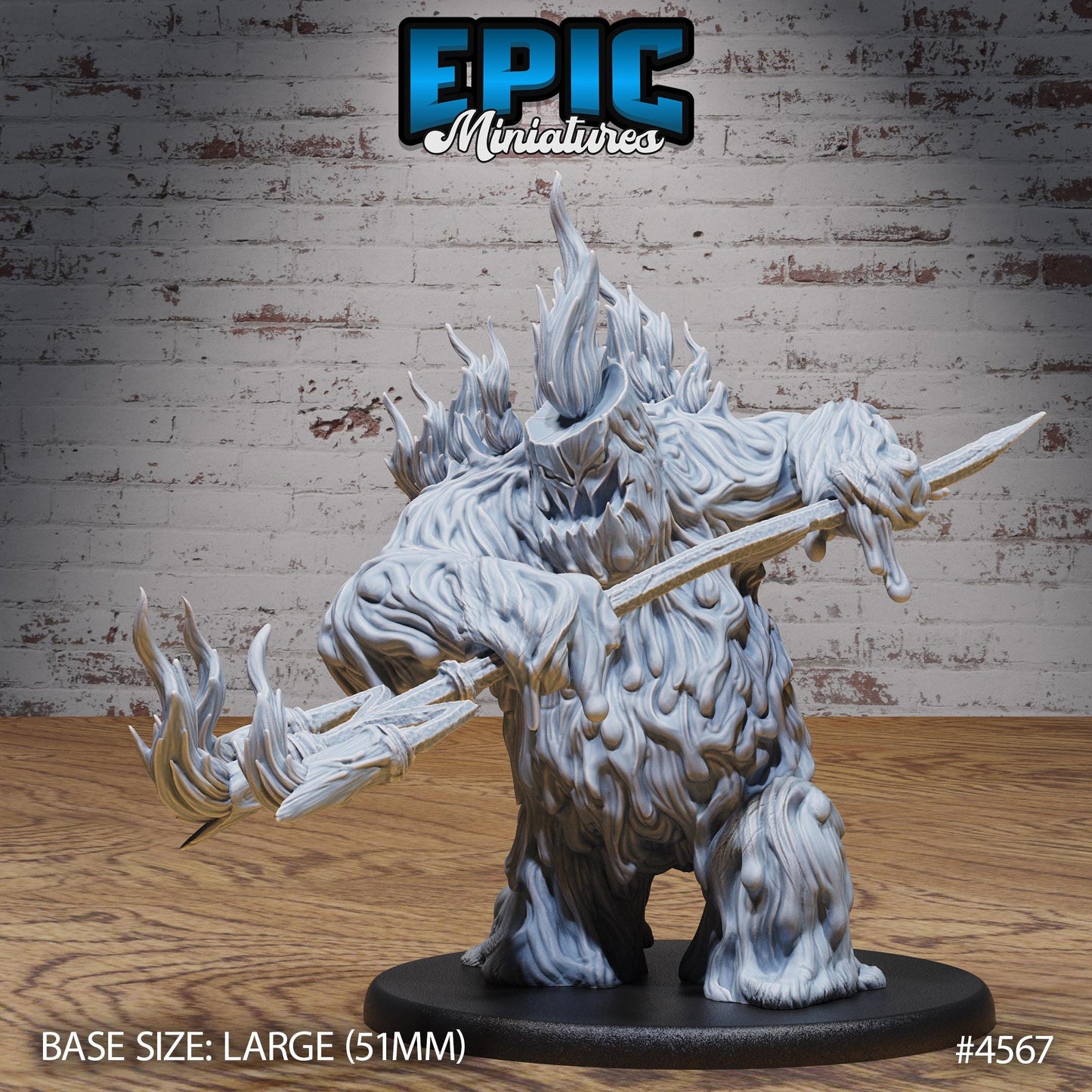 Candle Wax Golem (4 Variants Available) - Epic Miniatures