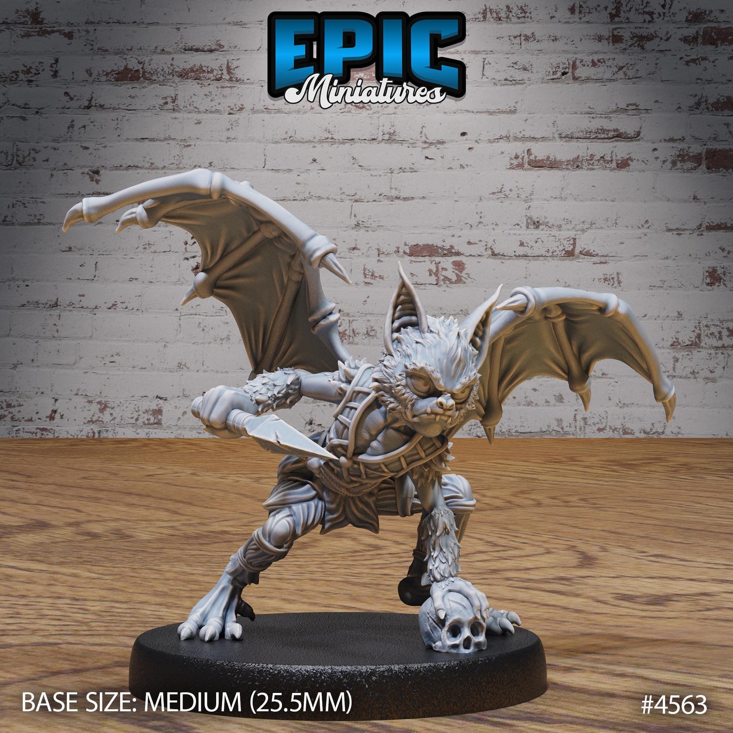 Bat Folk Warriors (3 Variants Available) - Epic Miniatures