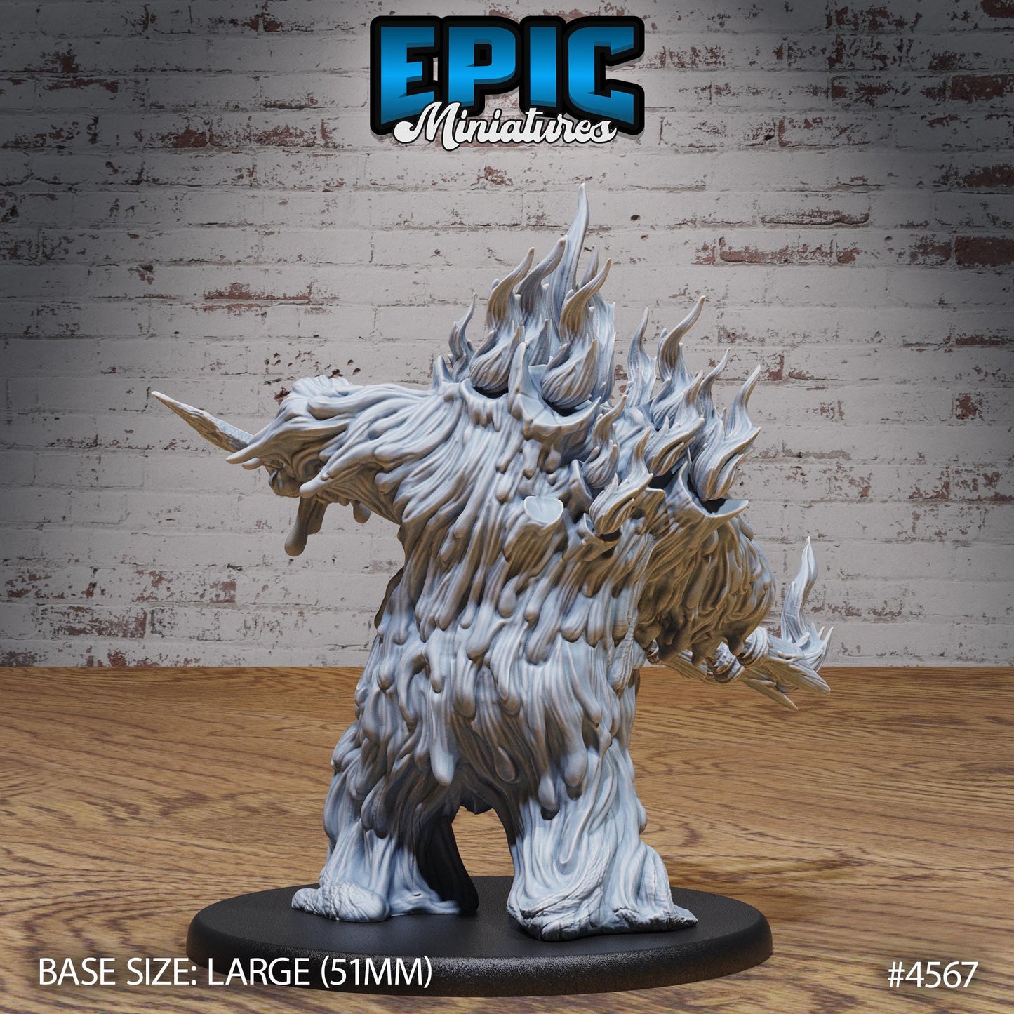 Candle Wax Golem (4 Variants Available) - Epic Miniatures