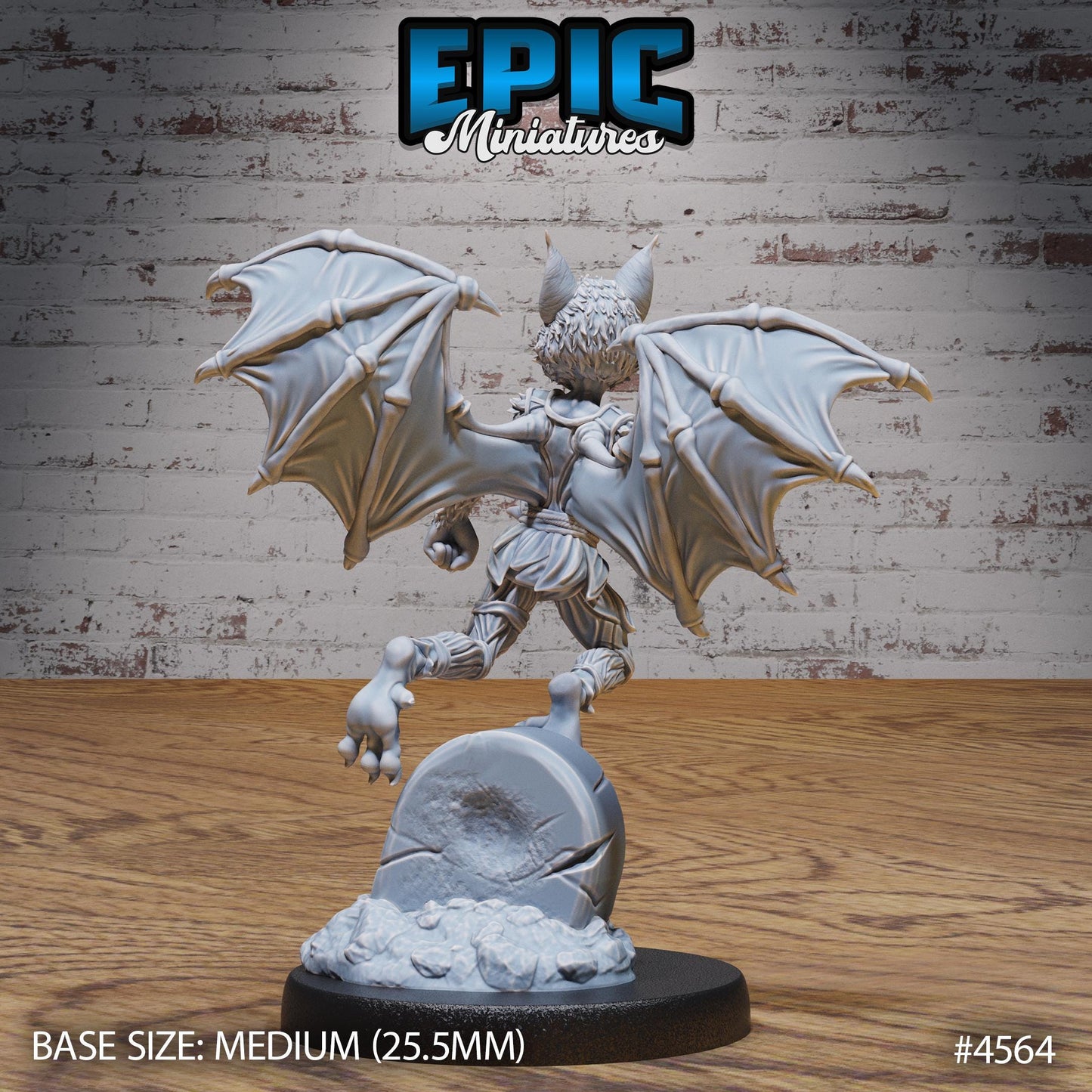 Bat Folk Warriors (3 Variants Available) - Epic Miniatures