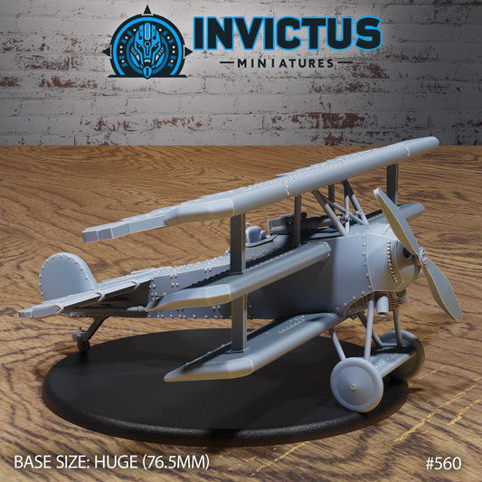 Red Baron Airplane - Invictus Miniatures