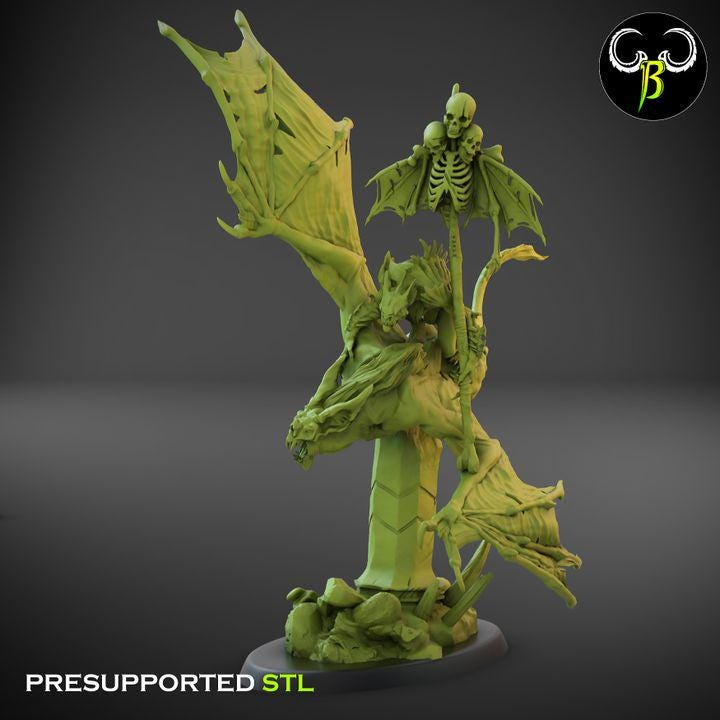 Sanguine Reaver, Leader Squad (3 Variants Available) - Clay Beast Creations