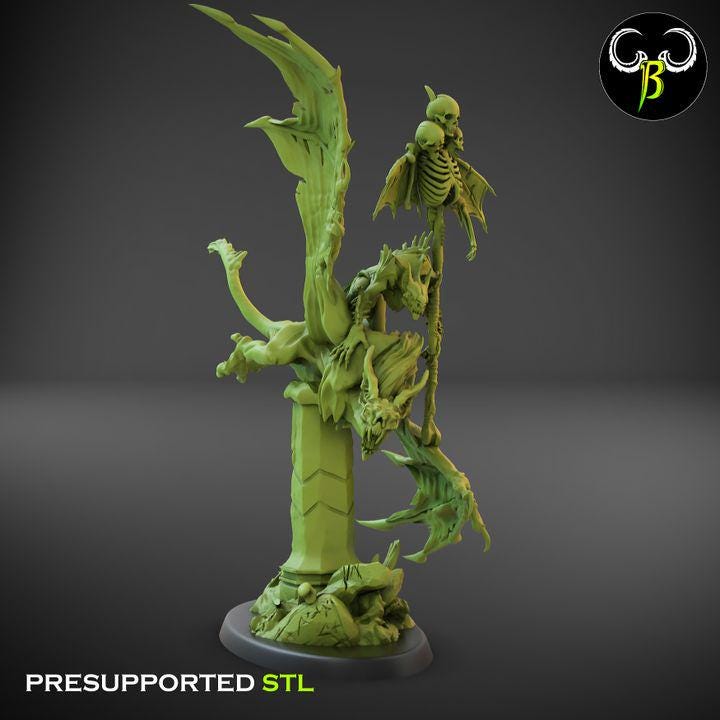 Sanguine Reaver, Leader Squad (3 Variants Available) - Clay Beast Creations