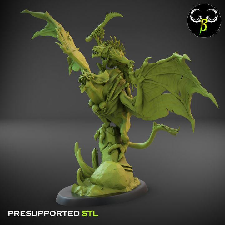 Sanguine Reaver, Leader Squad (3 Variants Available) - Clay Beast Creations