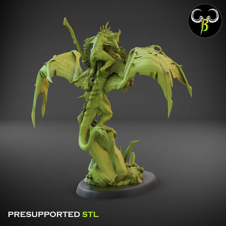 Sanguine Reaver, Squad 2 (3 Variants Available) - Clay Beast Creations