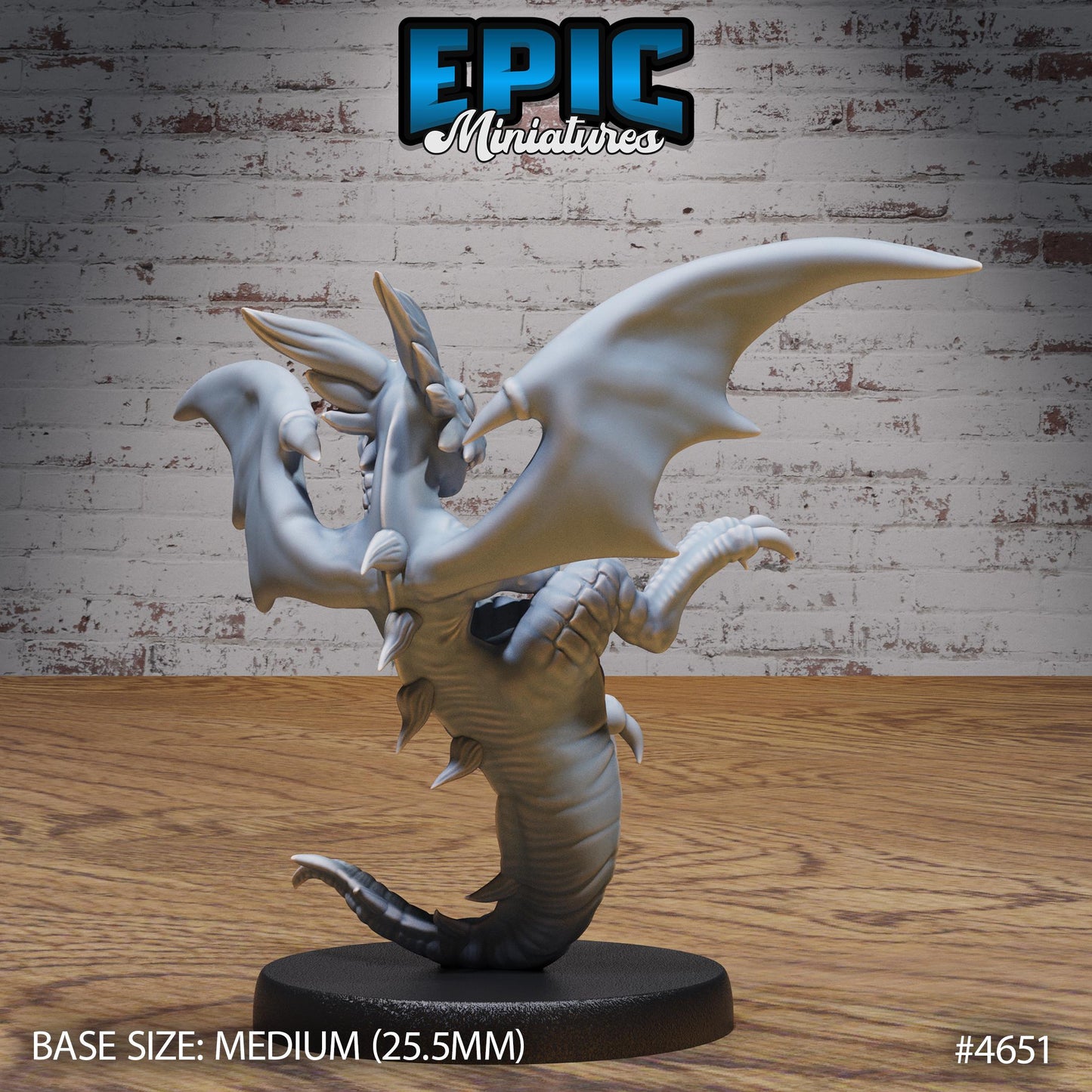 Light Dragon Wyrmling (3 Variants Available) - Epic Miniatures
