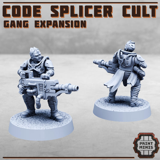 Code Splicer Cult, Set 2 (5 Variants Available) - Print Minis