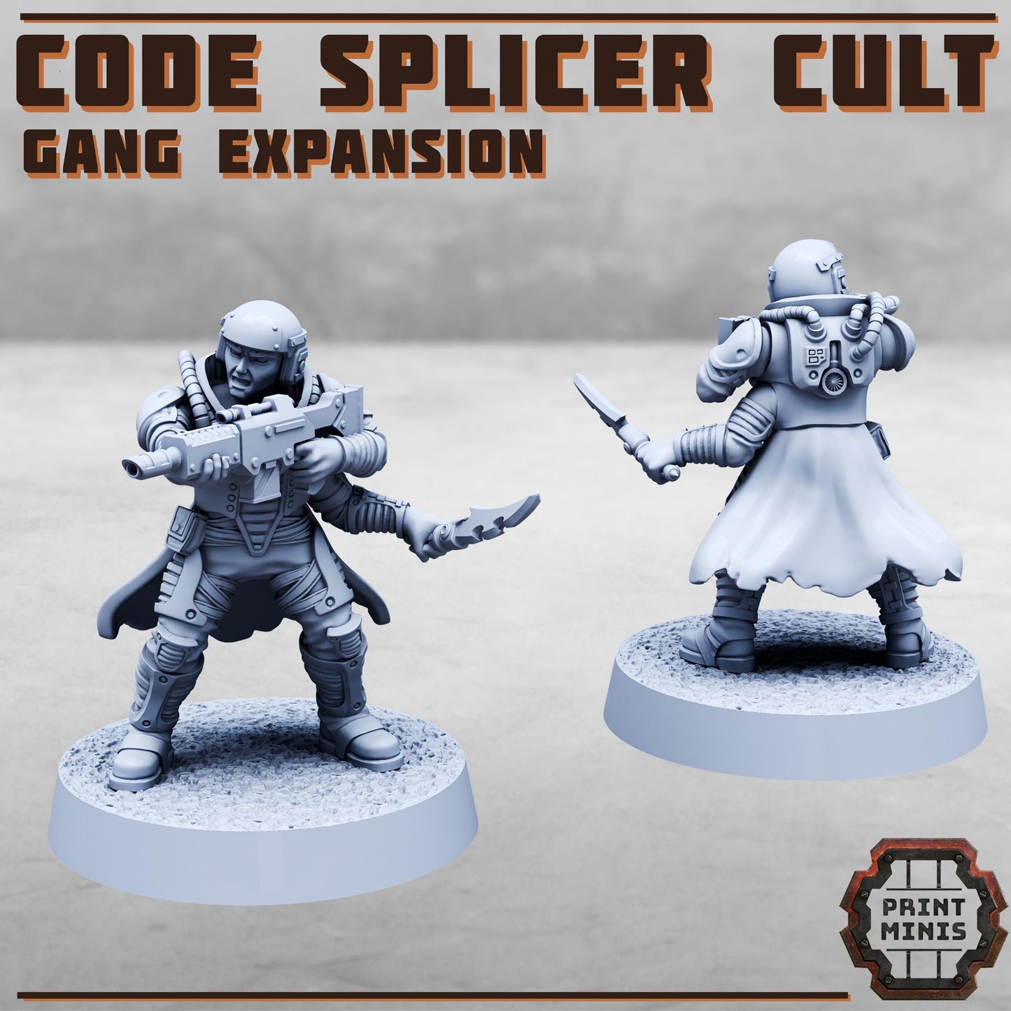 Code Splicer Cult, Set 2 (5 Variants Available) - Print Minis