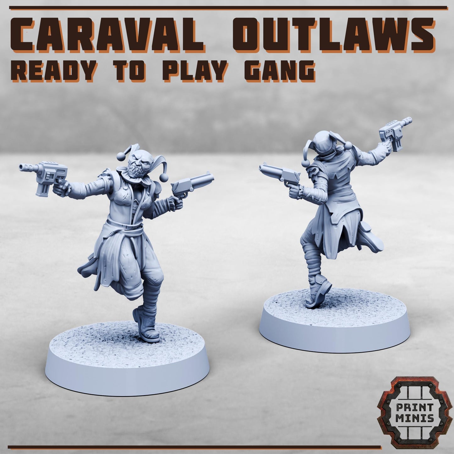 Caraval Outlaws Gang (10 Variants Available) - Print Minis