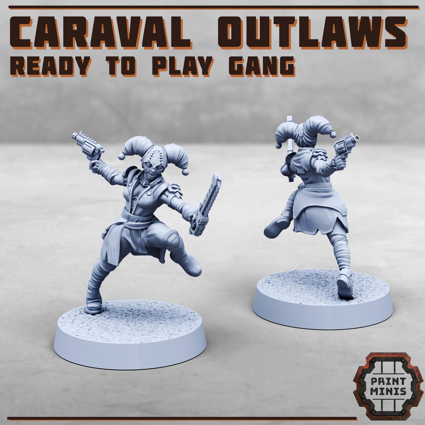 Caraval Outlaws Gang (10 Variants Available) - Print Minis