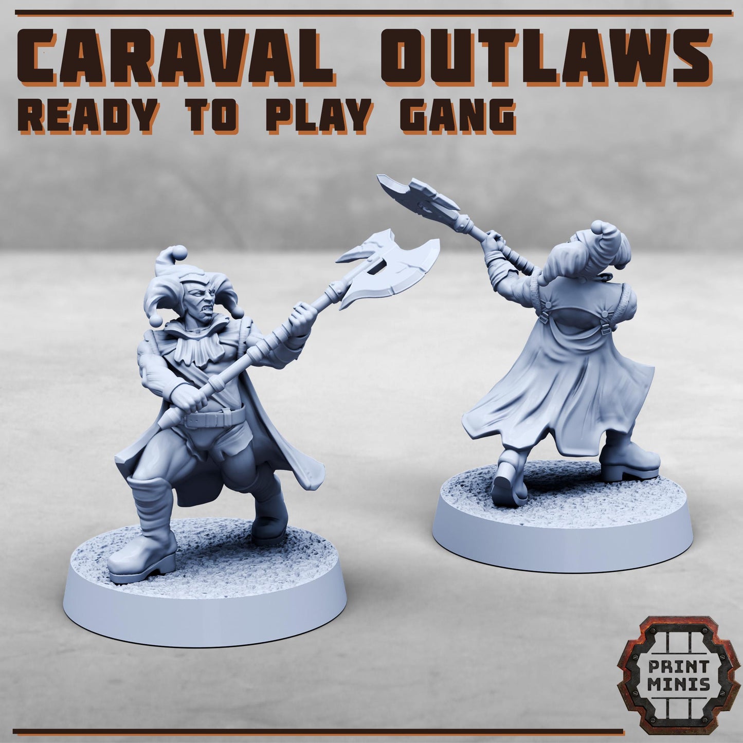 Caraval Outlaws Gang (10 Variants Available) - Print Minis