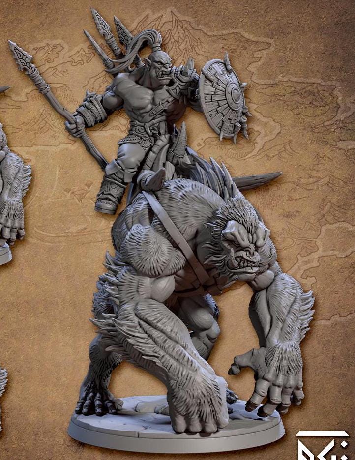 Blackcrag Apefiend Riders - Kit 1 (4 Variants Available) - Artisan Guild