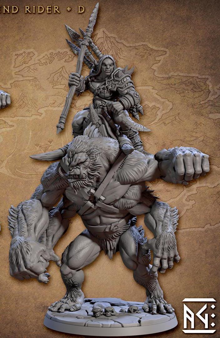 Blackcrag Apefiend Riders - Kit 1 (4 Variants Available) - Artisan Guild