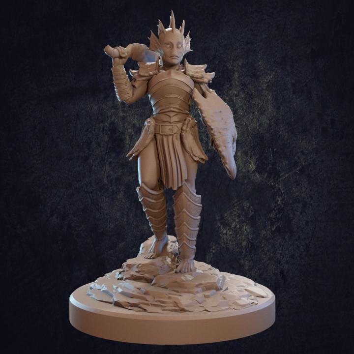 Marlow, Fishfolk (3 Variants Available) - Dragon Trapper's Lodge