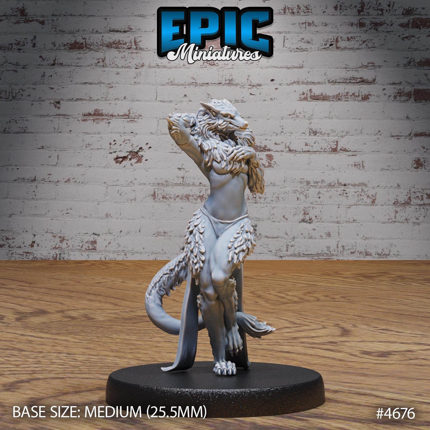 Werewolf Female (3 Variants Available) - Epic Miniatures