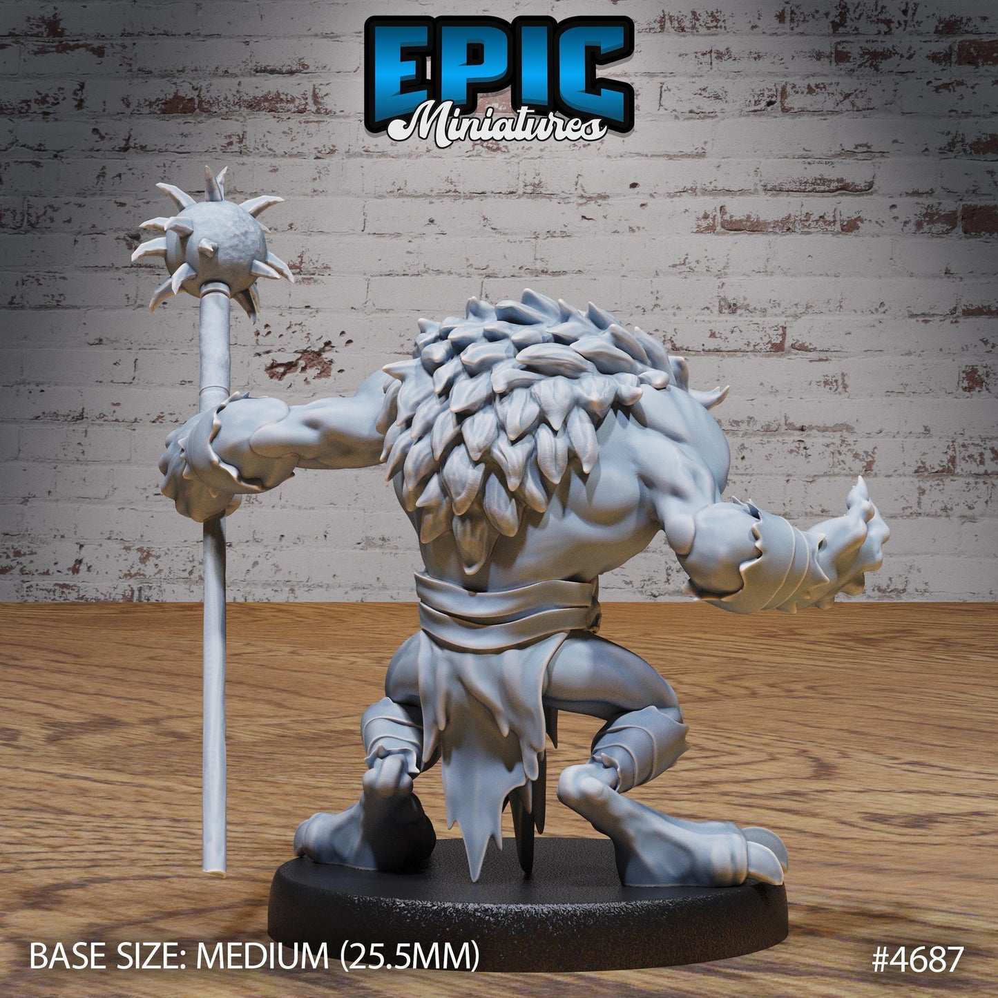 Skull Bear (3 Variants Available) - Epic Miniatures