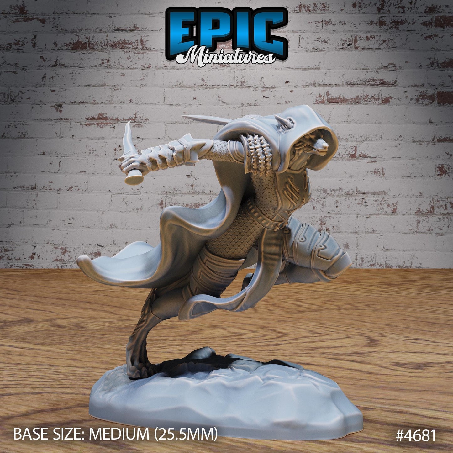 Werewolf Female Armoured (5 Variants Available) - Epic Miniatures