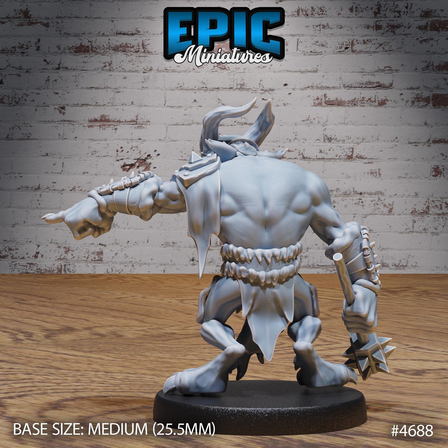 Skull Bear (3 Variants Available) - Epic Miniatures