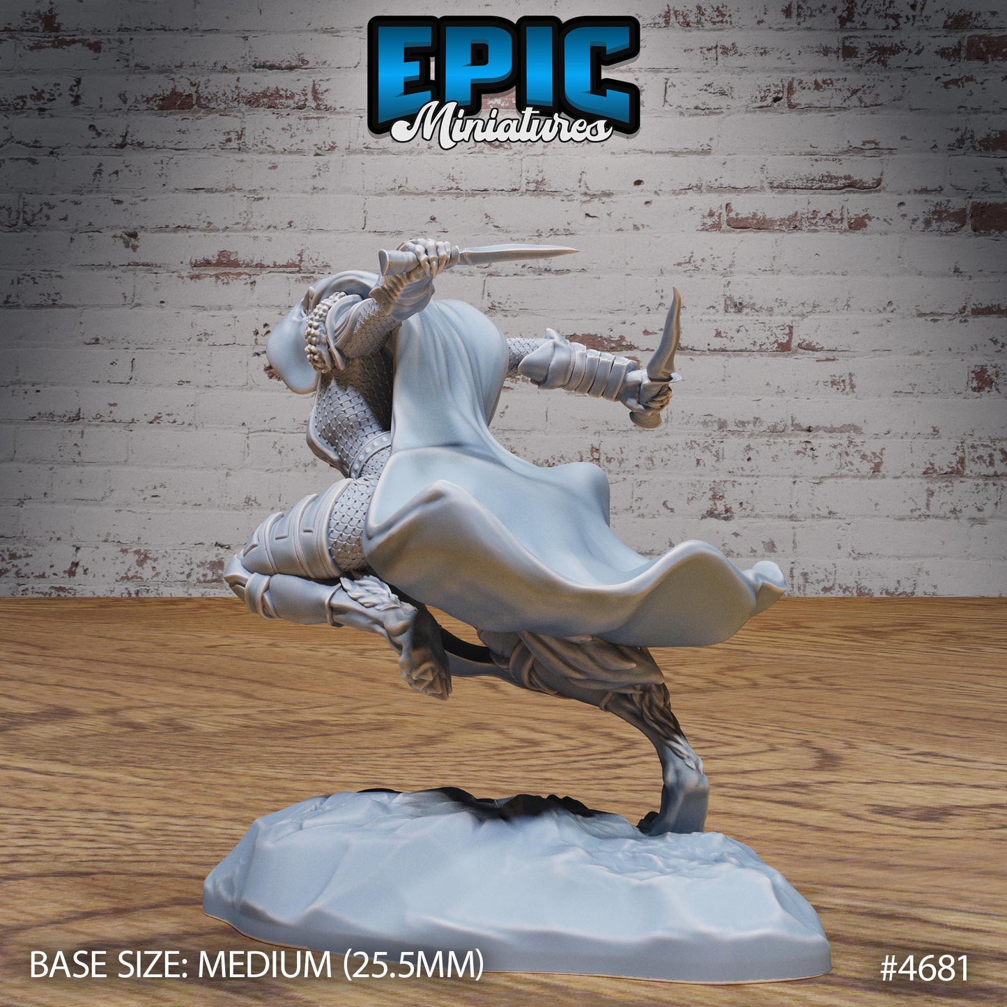 Werewolf Female Armoured (5 Variants Available) - Epic Miniatures