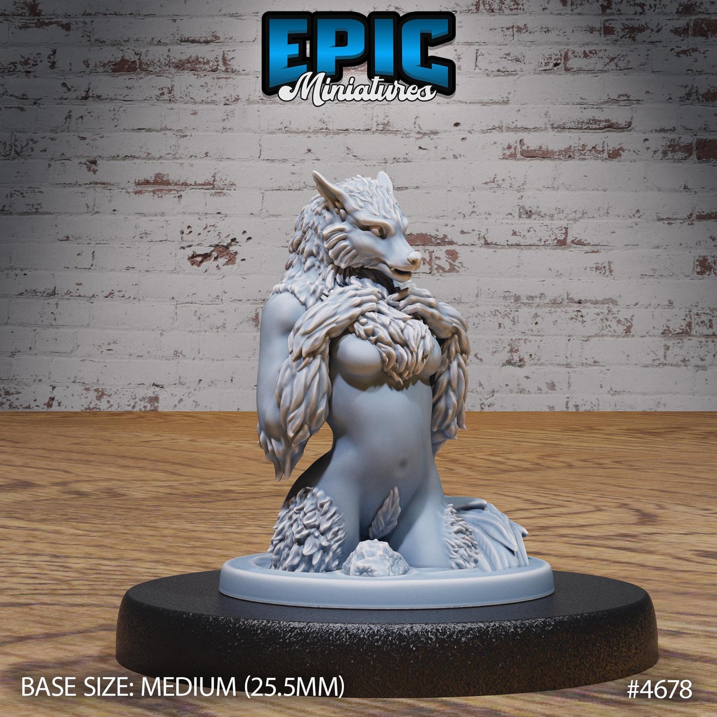 Werewolf Female (3 Variants Available) - Epic Miniatures