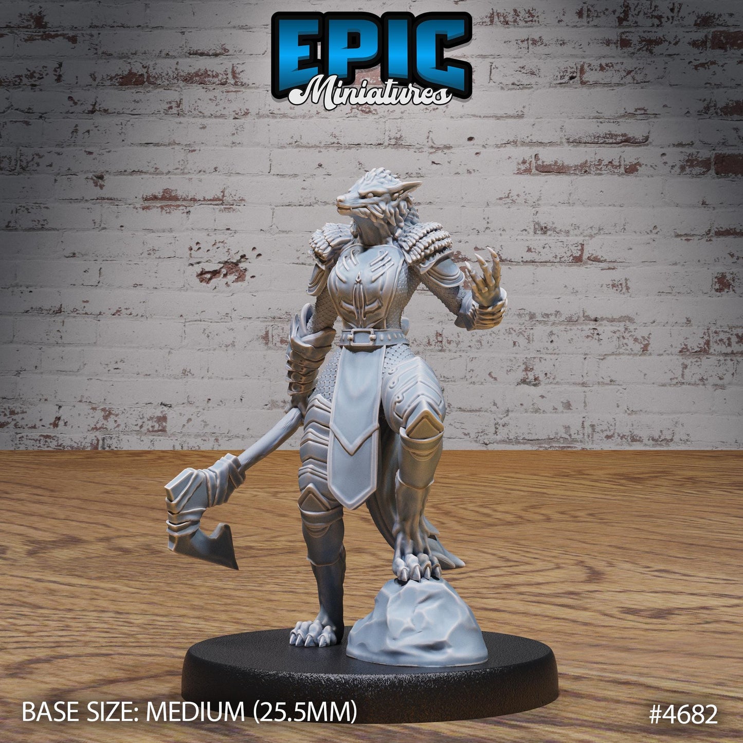 Werewolf Female Armoured (5 Variants Available) - Epic Miniatures
