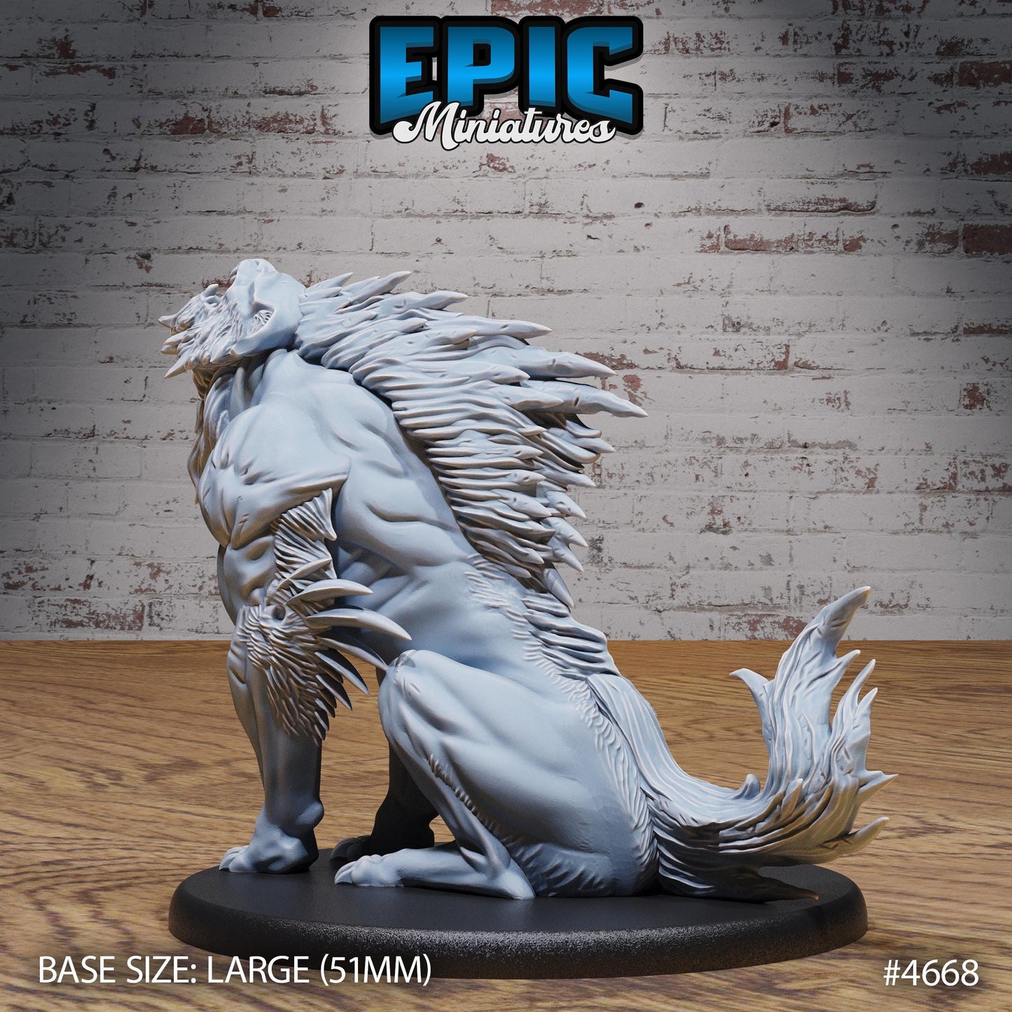 Warg Beast (5 Variants Available) - Epic Miniatures