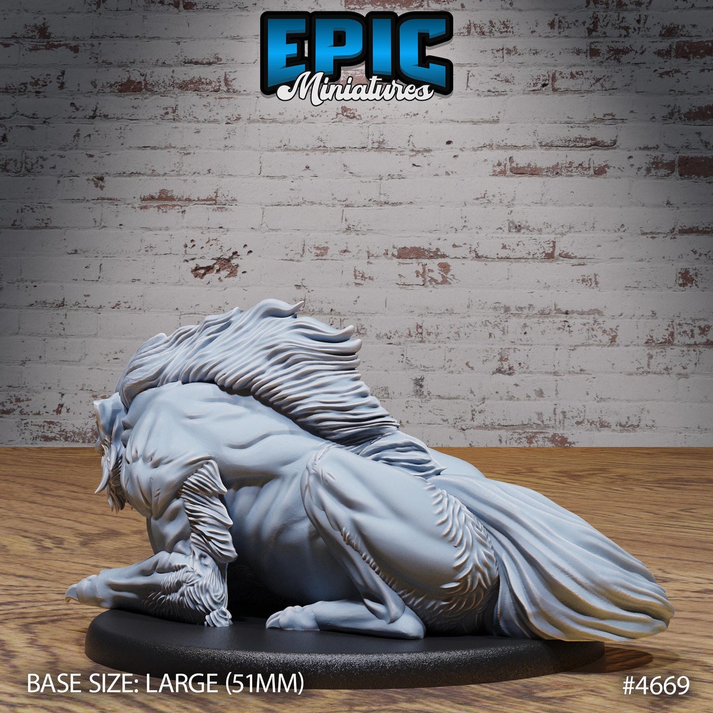 Warg Beast (5 Variants Available) - Epic Miniatures