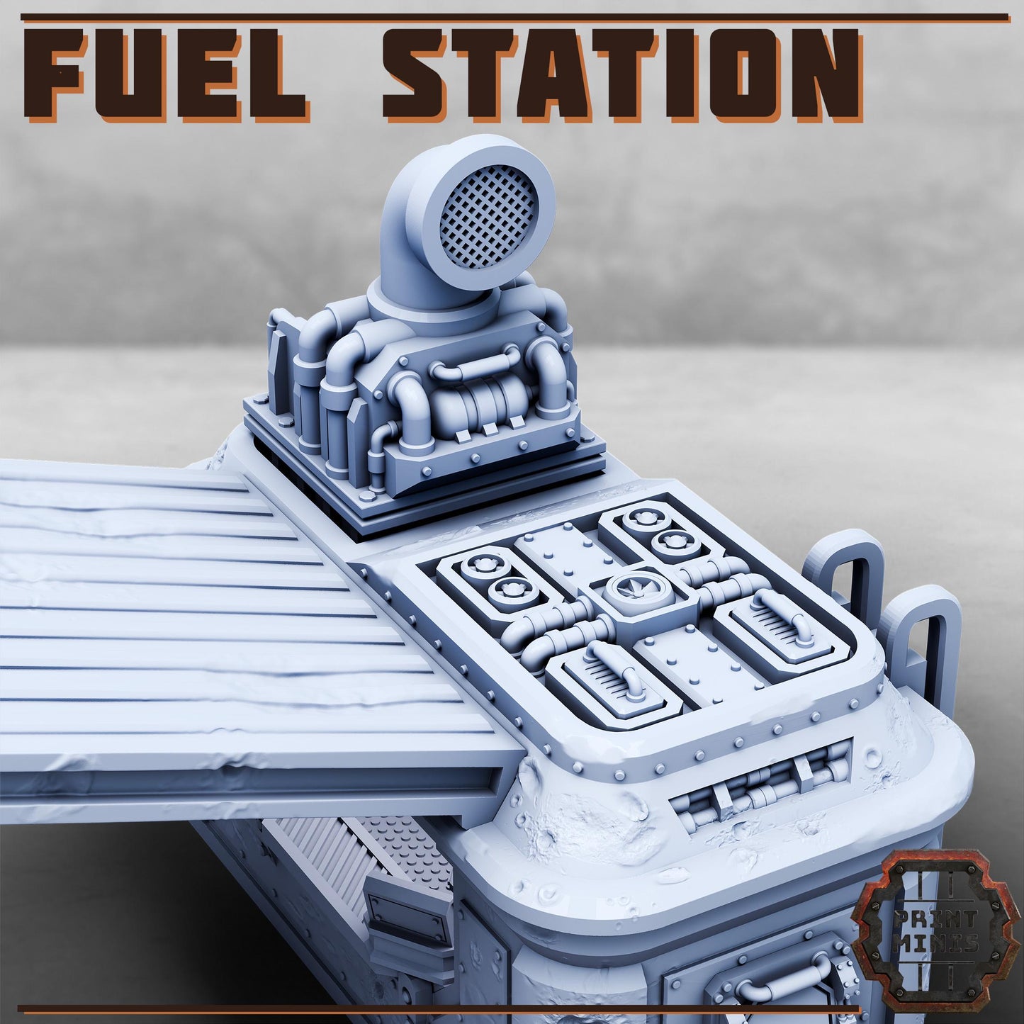 Fuel Station (2 Variants Available) - Print Minis
