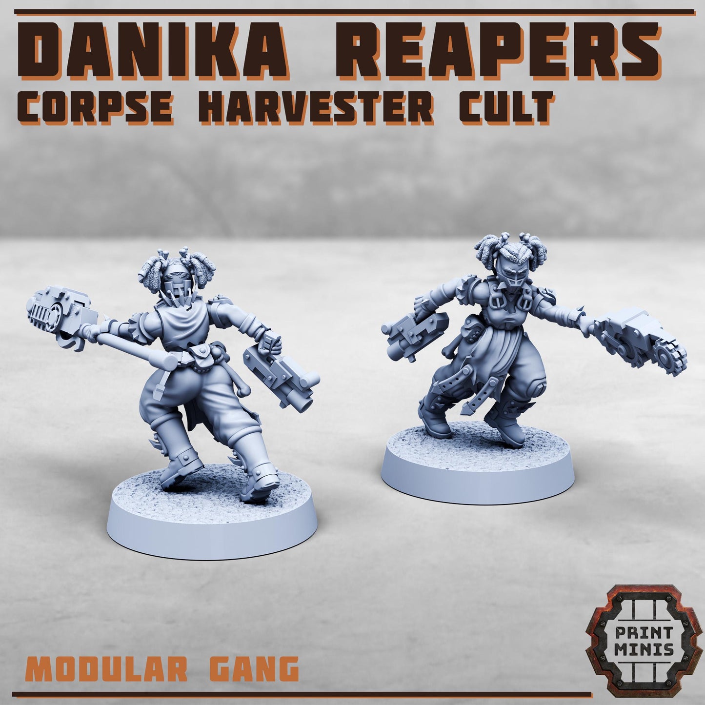 Danika Reapers, Corpse Harvester Cult (8 Variants Available) - Print Minis