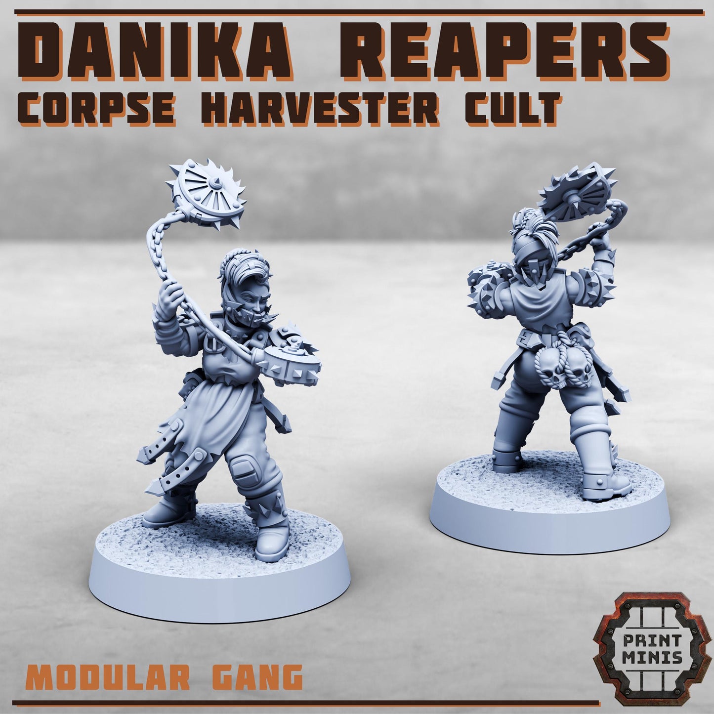 Danika Reapers, Corpse Harvester Cult (8 Variants Available) - Print Minis