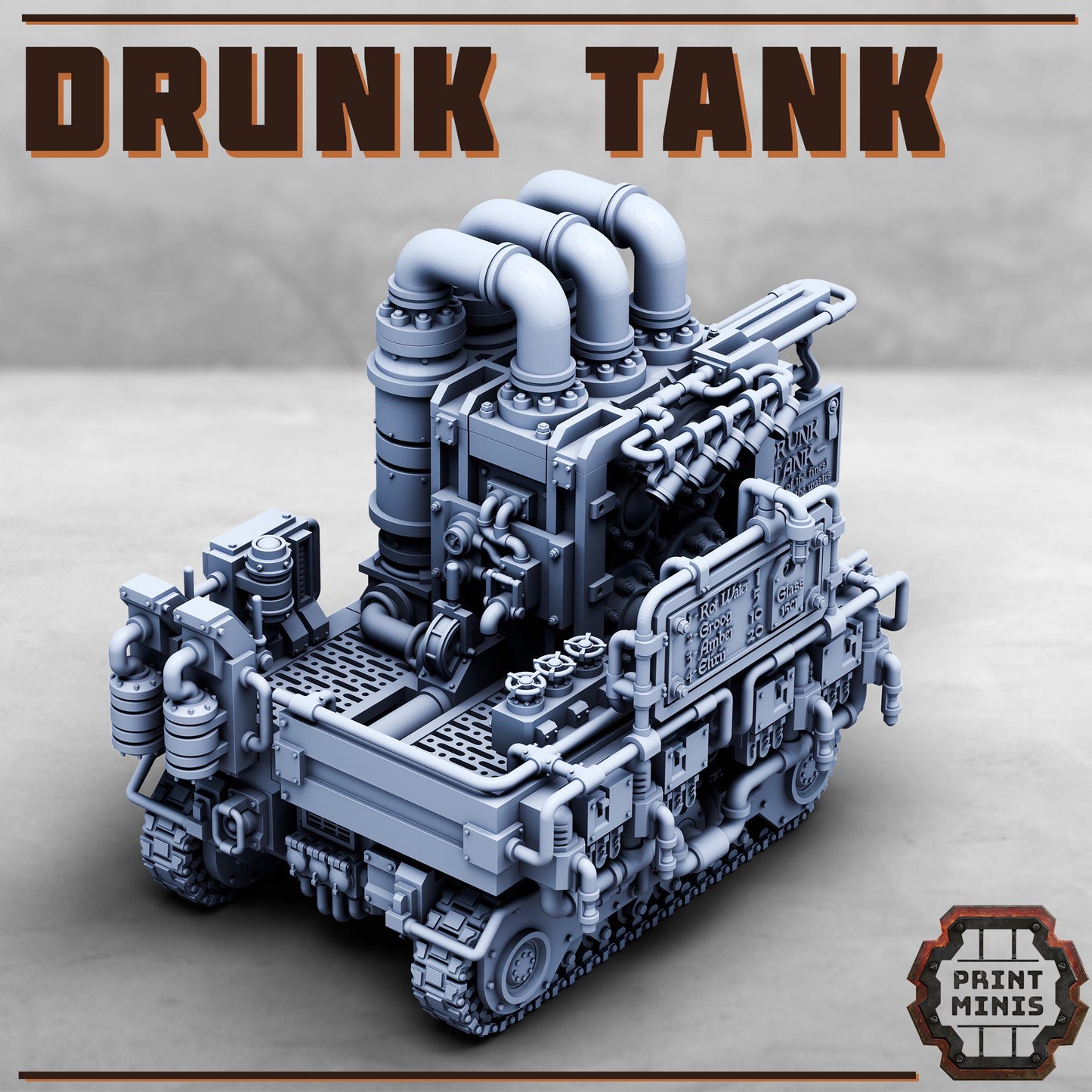Drunk Tank - Print Minis