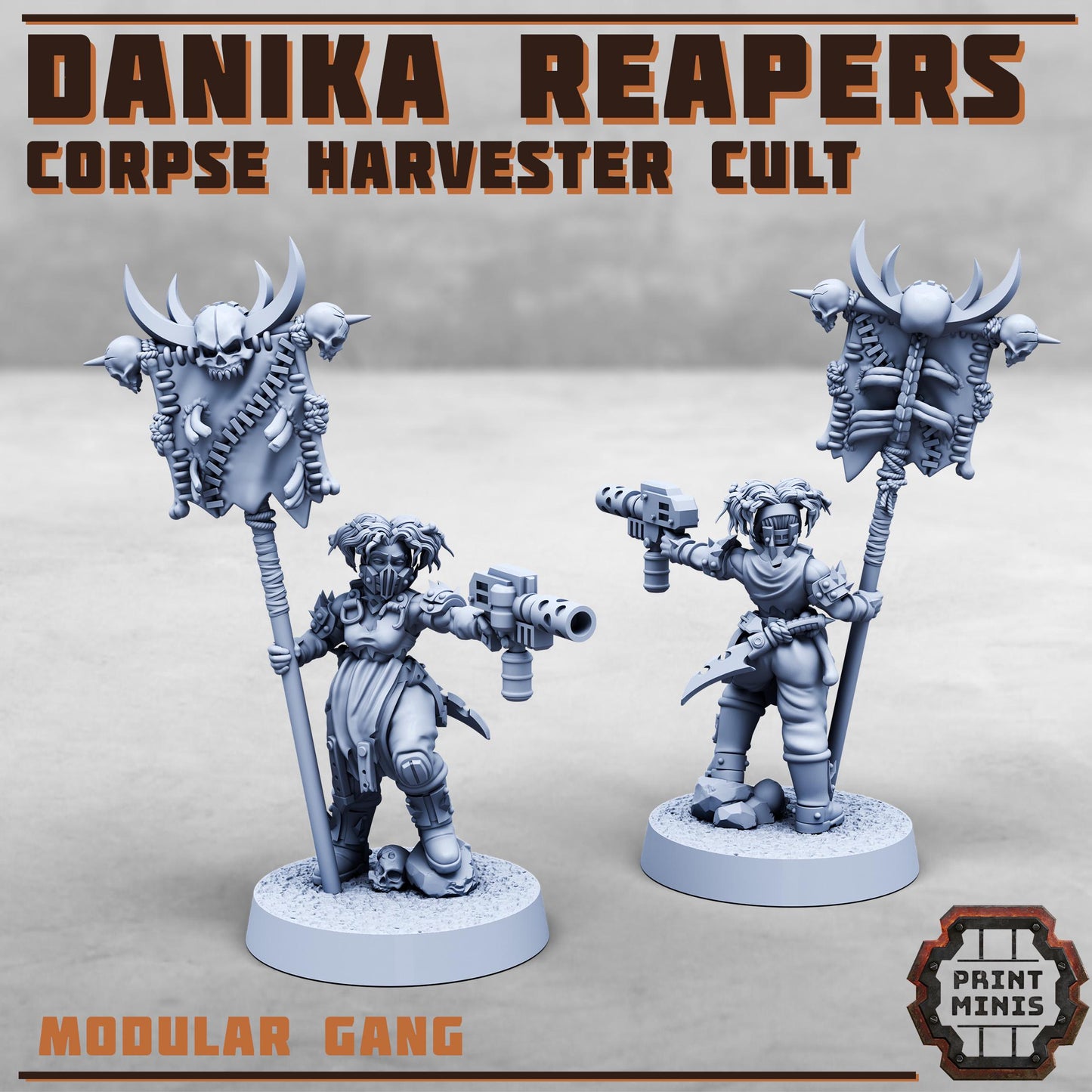 Danika Reapers, Corpse Harvester Cult (8 Variants Available) - Print Minis