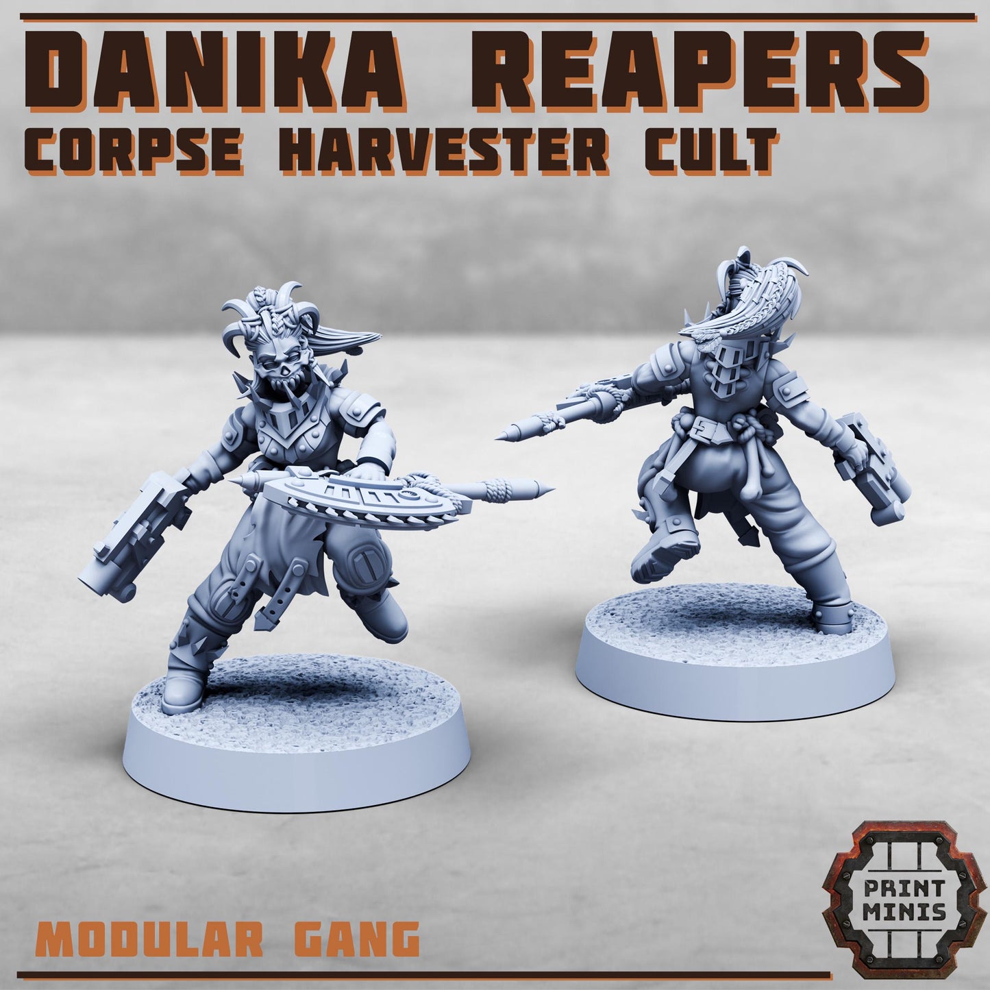 Danika Reapers, Corpse Harvester Cult (8 Variants Available) - Print Minis