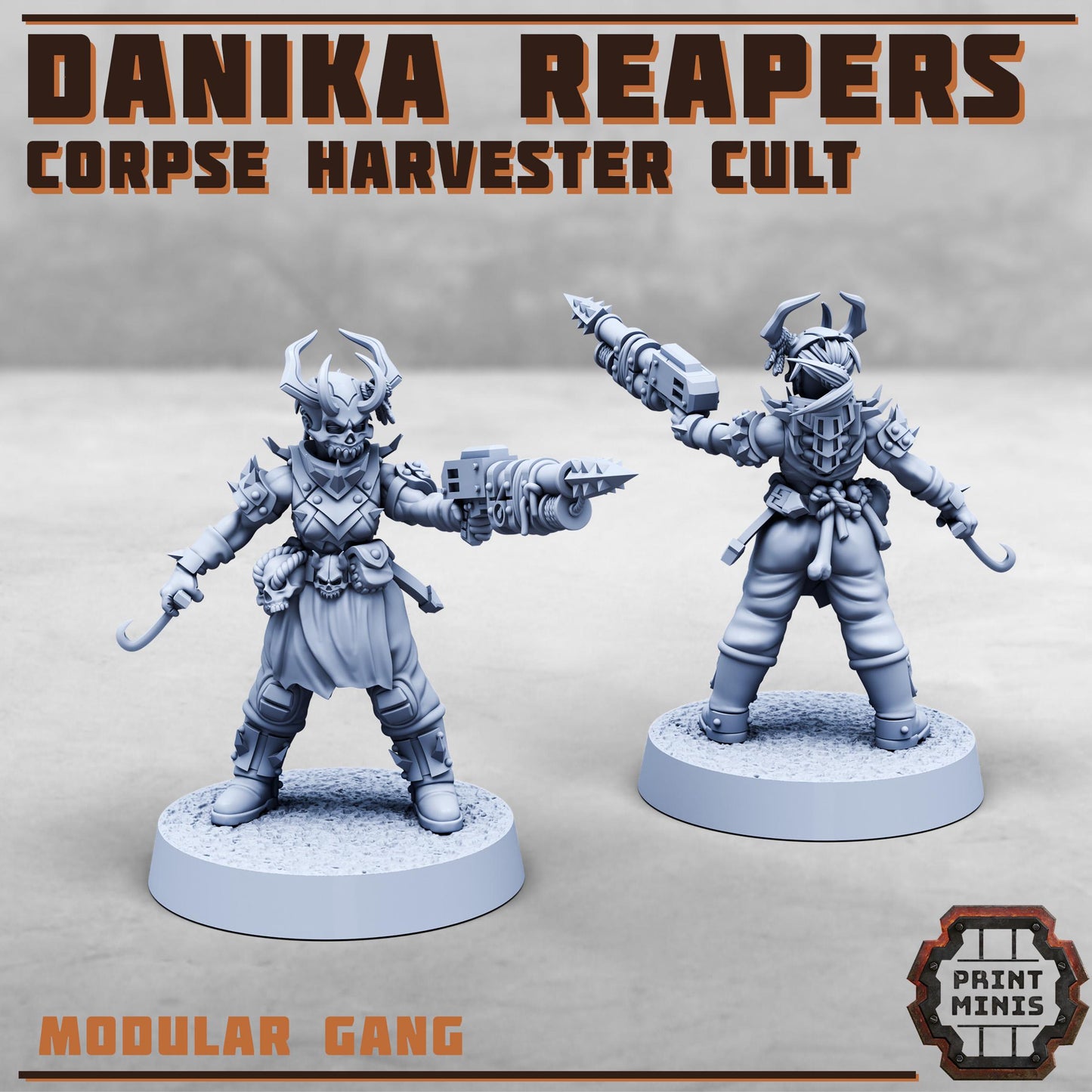 Danika Reapers, Corpse Harvester Cult (8 Variants Available) - Print Minis
