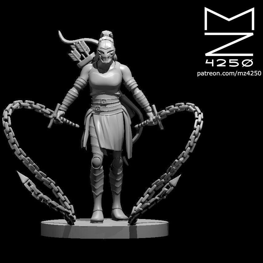 Human Fighters - Female (4 Variants Available) - MZ4250