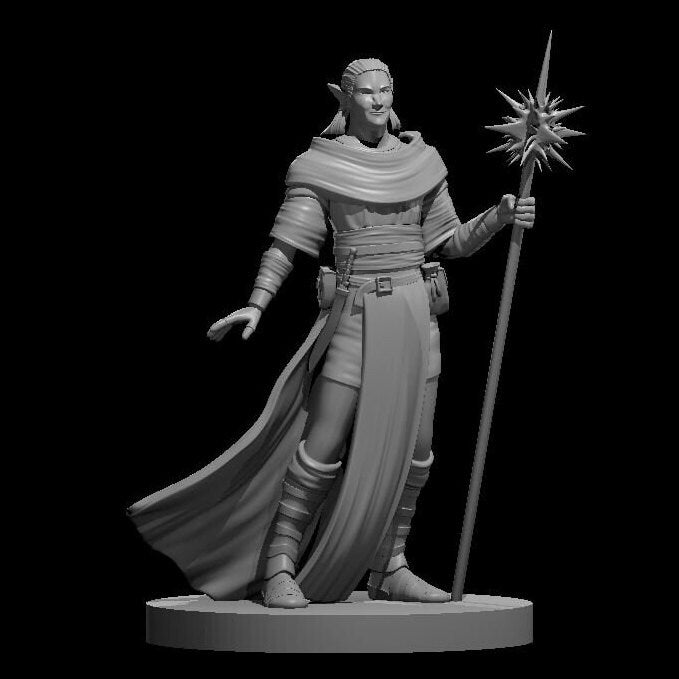 Elf Druid, Set 2 (5 Variants Available) - MZ4250