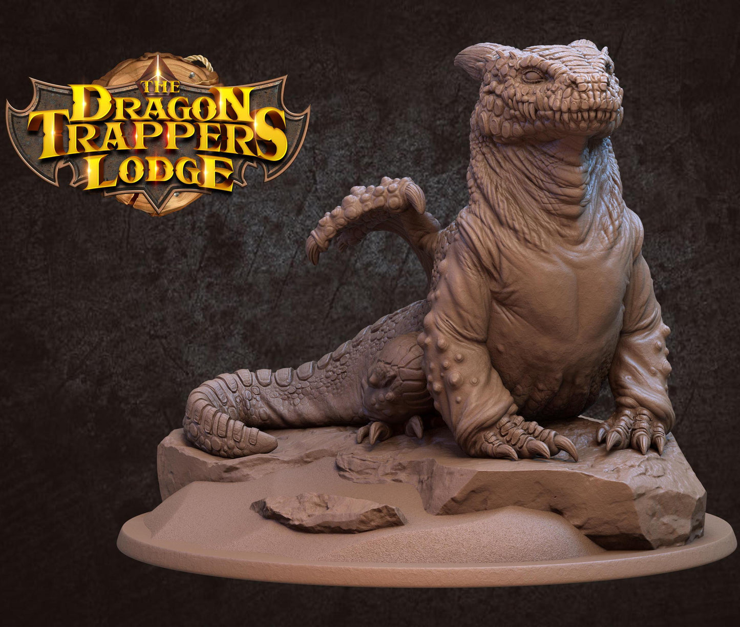 Desert Burrower Dragon - Dragon Trapper's Lodge